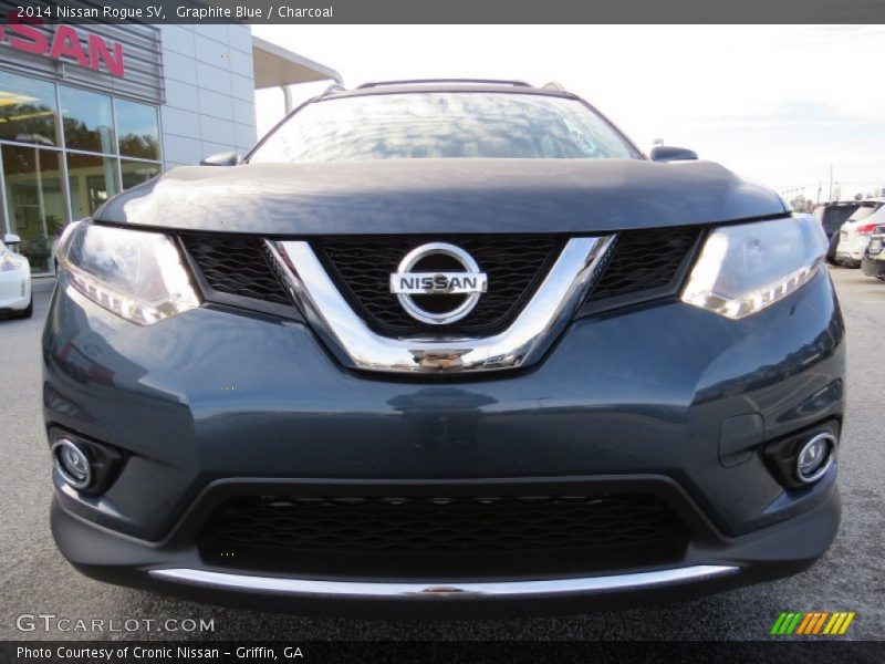 Graphite Blue / Charcoal 2014 Nissan Rogue SV