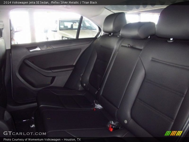 Reflex Silver Metallic / Titan Black 2014 Volkswagen Jetta SE Sedan