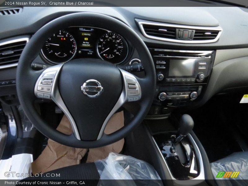 Graphite Blue / Charcoal 2014 Nissan Rogue SV