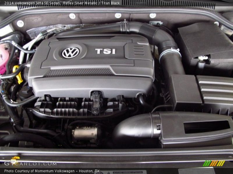 Reflex Silver Metallic / Titan Black 2014 Volkswagen Jetta SE Sedan