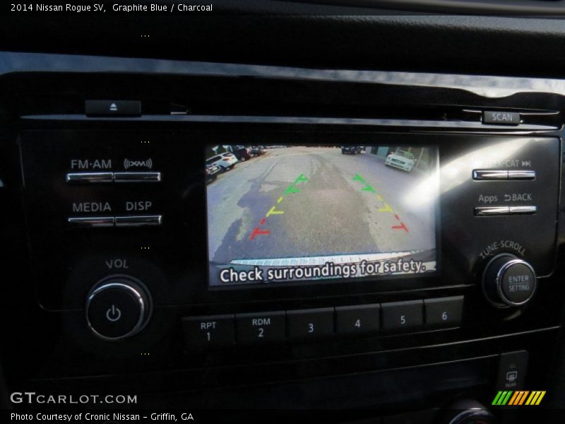 Graphite Blue / Charcoal 2014 Nissan Rogue SV