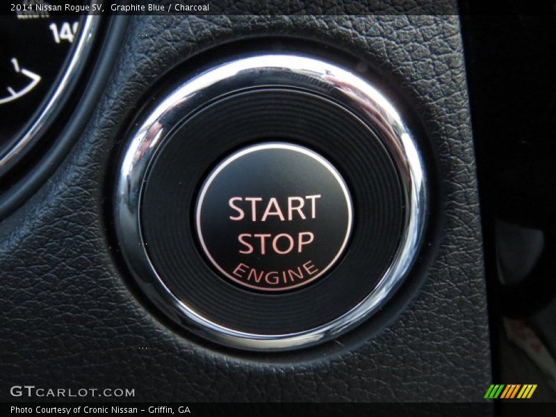 Graphite Blue / Charcoal 2014 Nissan Rogue SV
