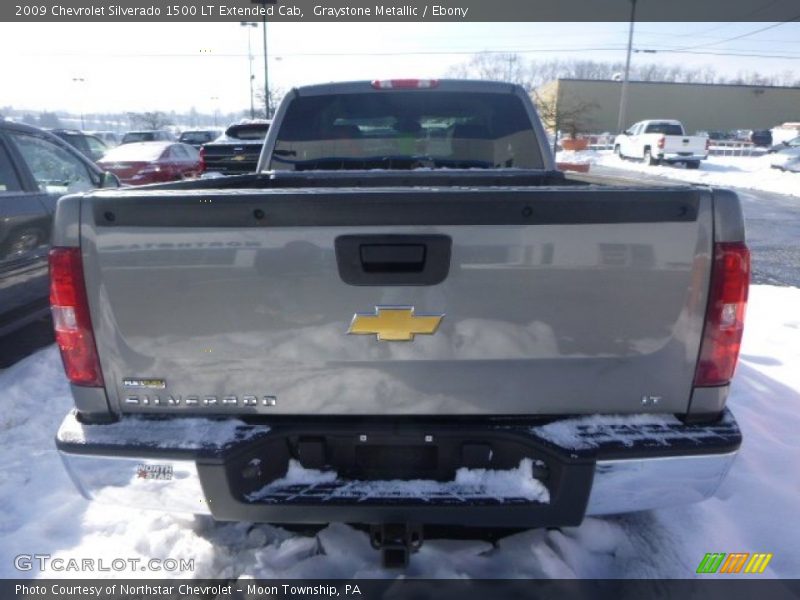 Graystone Metallic / Ebony 2009 Chevrolet Silverado 1500 LT Extended Cab