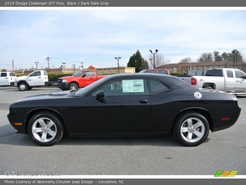 Black / Dark Slate Gray 2014 Dodge Challenger SXT Plus