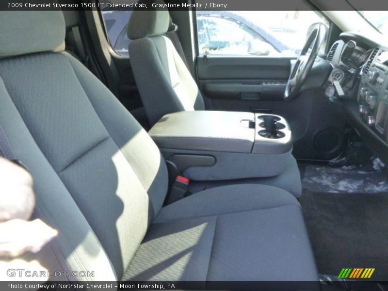 Graystone Metallic / Ebony 2009 Chevrolet Silverado 1500 LT Extended Cab