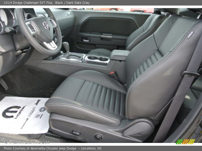 Black / Dark Slate Gray 2014 Dodge Challenger SXT Plus
