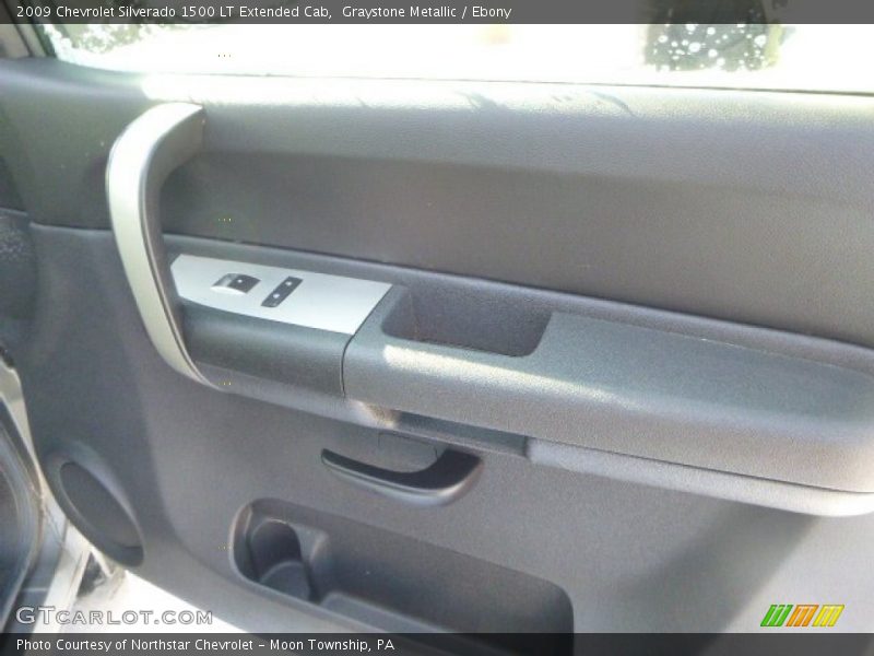 Graystone Metallic / Ebony 2009 Chevrolet Silverado 1500 LT Extended Cab