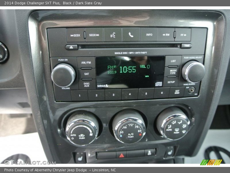 Black / Dark Slate Gray 2014 Dodge Challenger SXT Plus