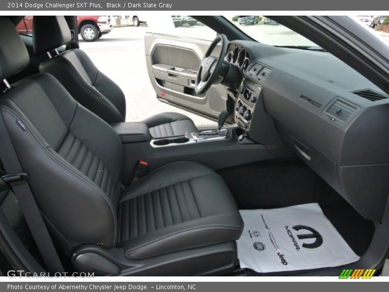 Black / Dark Slate Gray 2014 Dodge Challenger SXT Plus