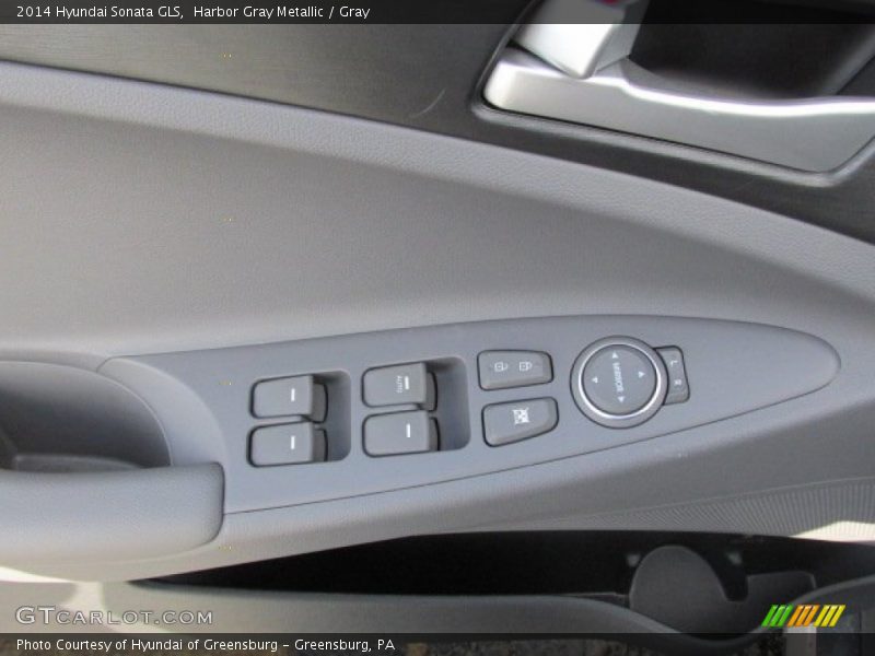 Harbor Gray Metallic / Gray 2014 Hyundai Sonata GLS