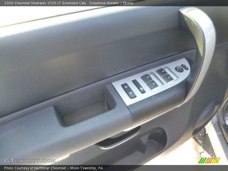 Graystone Metallic / Ebony 2009 Chevrolet Silverado 1500 LT Extended Cab