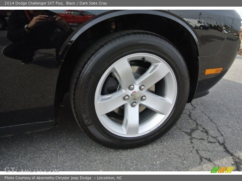 Black / Dark Slate Gray 2014 Dodge Challenger SXT Plus