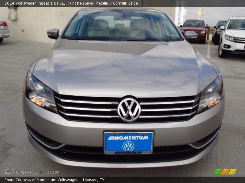 Tungsten Silver Metallic / Cornsilk Beige 2014 Volkswagen Passat 1.8T SE