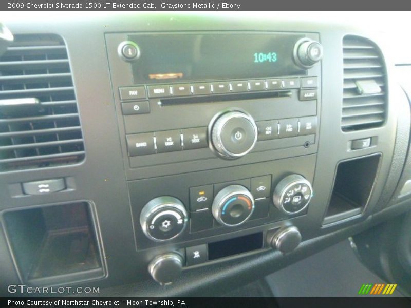Graystone Metallic / Ebony 2009 Chevrolet Silverado 1500 LT Extended Cab