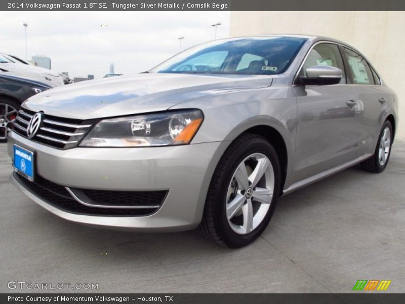 Tungsten Silver Metallic / Cornsilk Beige 2014 Volkswagen Passat 1.8T SE