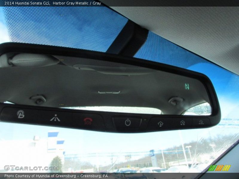 Harbor Gray Metallic / Gray 2014 Hyundai Sonata GLS