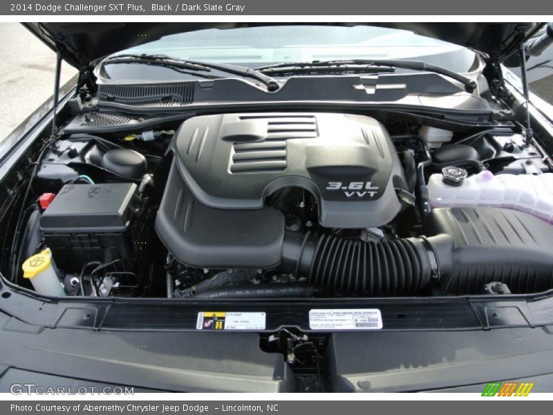 Black / Dark Slate Gray 2014 Dodge Challenger SXT Plus