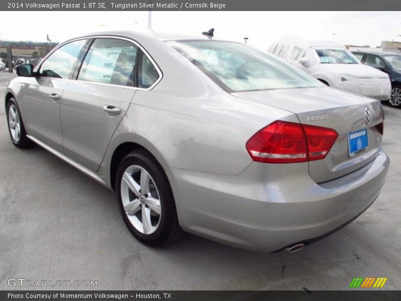 Tungsten Silver Metallic / Cornsilk Beige 2014 Volkswagen Passat 1.8T SE