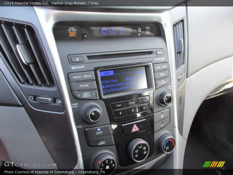 Harbor Gray Metallic / Gray 2014 Hyundai Sonata GLS