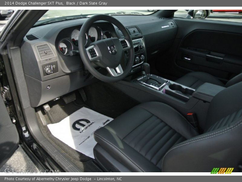 Black / Dark Slate Gray 2014 Dodge Challenger SXT Plus