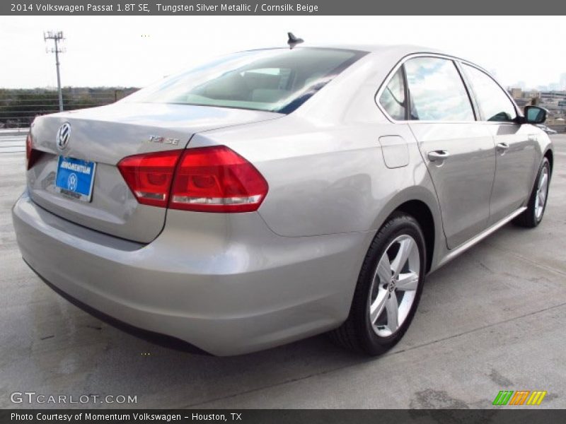 Tungsten Silver Metallic / Cornsilk Beige 2014 Volkswagen Passat 1.8T SE