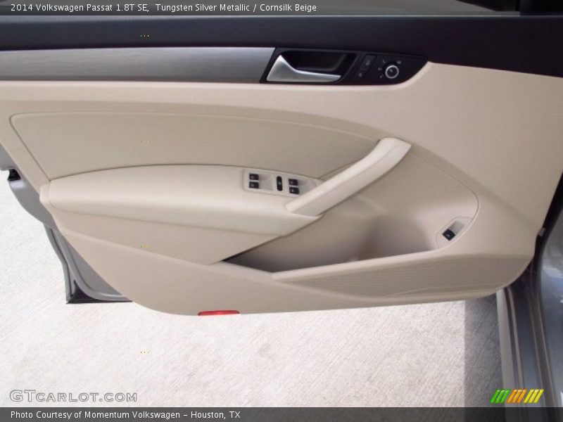 Tungsten Silver Metallic / Cornsilk Beige 2014 Volkswagen Passat 1.8T SE