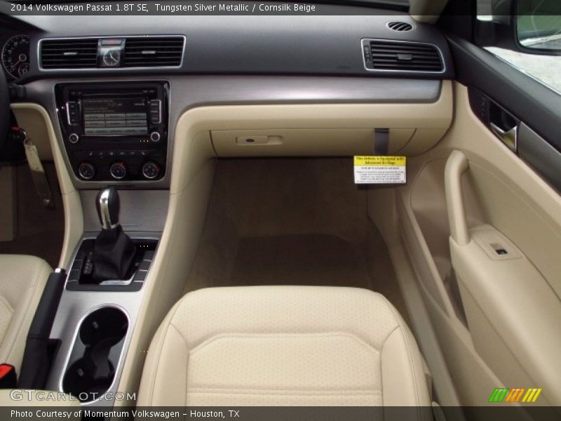 Tungsten Silver Metallic / Cornsilk Beige 2014 Volkswagen Passat 1.8T SE