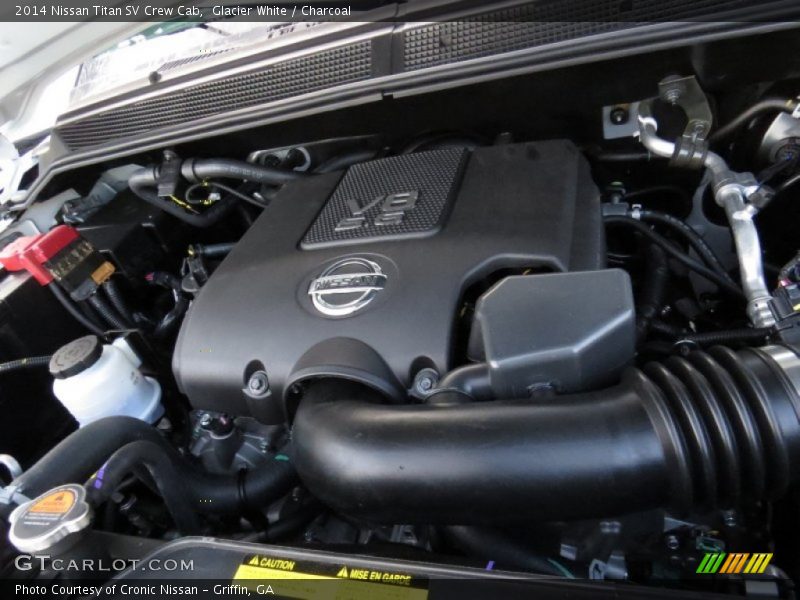  2014 Titan SV Crew Cab Engine - 5.6 Liter DOHC 32-Valve CVTCS Endurance V8