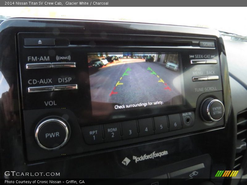 Audio System of 2014 Titan SV Crew Cab