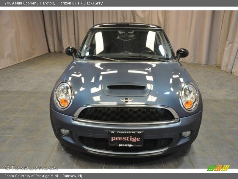 Horizon Blue / Black/Grey 2009 Mini Cooper S Hardtop