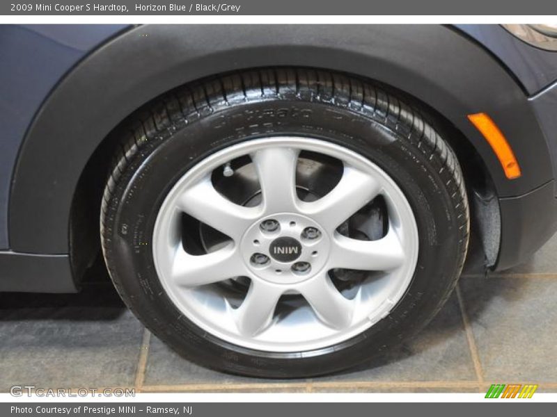 Horizon Blue / Black/Grey 2009 Mini Cooper S Hardtop