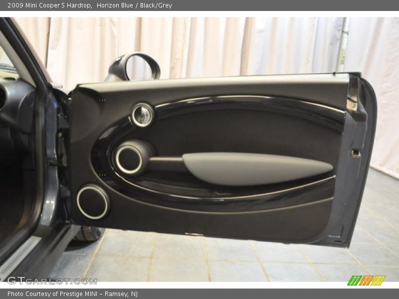 Horizon Blue / Black/Grey 2009 Mini Cooper S Hardtop