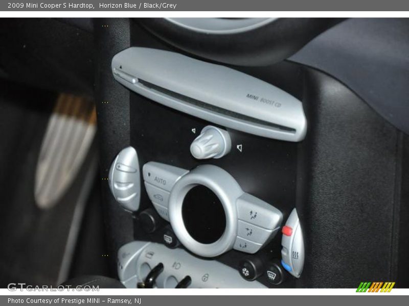Horizon Blue / Black/Grey 2009 Mini Cooper S Hardtop