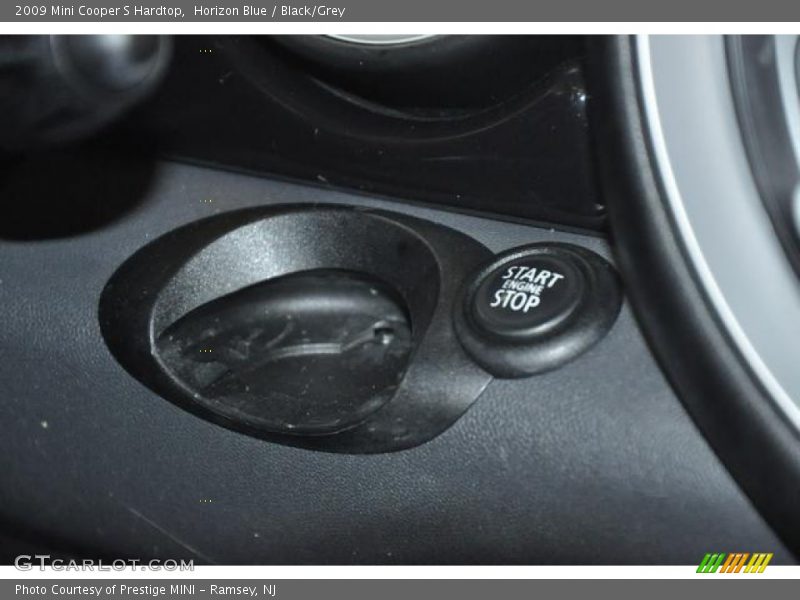 Horizon Blue / Black/Grey 2009 Mini Cooper S Hardtop