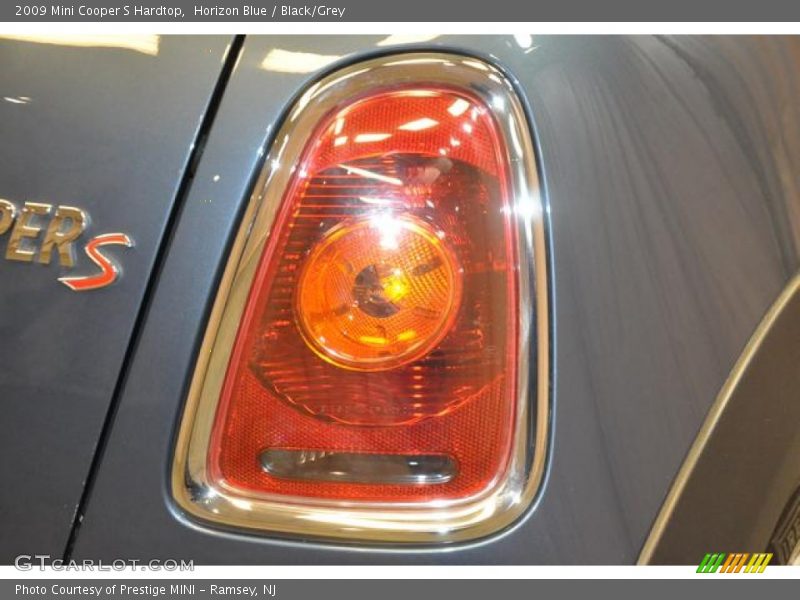 Horizon Blue / Black/Grey 2009 Mini Cooper S Hardtop