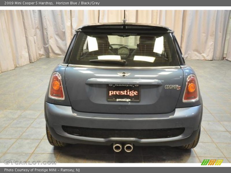 Horizon Blue / Black/Grey 2009 Mini Cooper S Hardtop