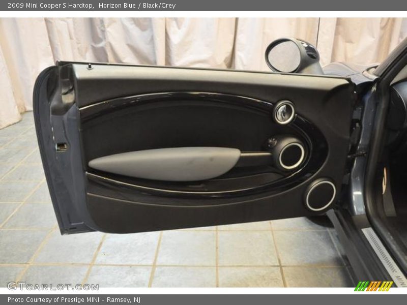 Horizon Blue / Black/Grey 2009 Mini Cooper S Hardtop
