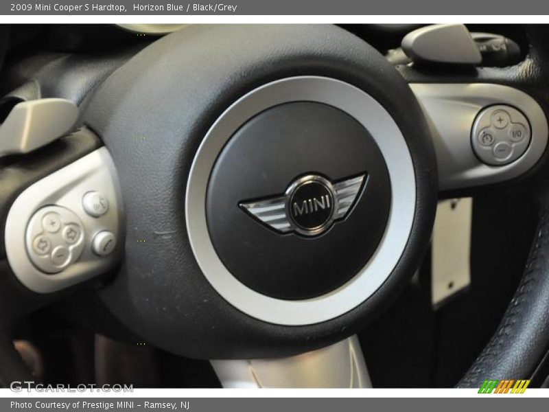 Horizon Blue / Black/Grey 2009 Mini Cooper S Hardtop