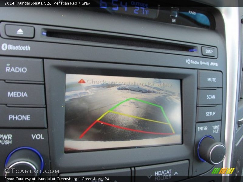 Venetian Red / Gray 2014 Hyundai Sonata GLS