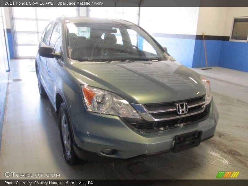 Opal Sage Metallic / Ivory 2011 Honda CR-V LX 4WD