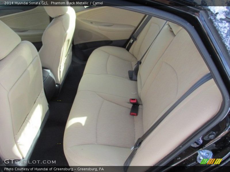 Phantom Black Metallic / Camel 2014 Hyundai Sonata GLS