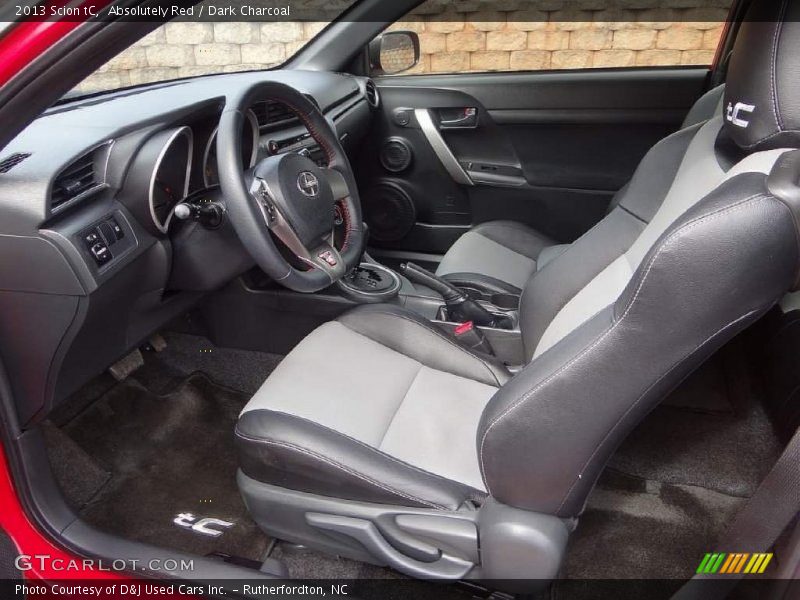 Absolutely Red / Dark Charcoal 2013 Scion tC