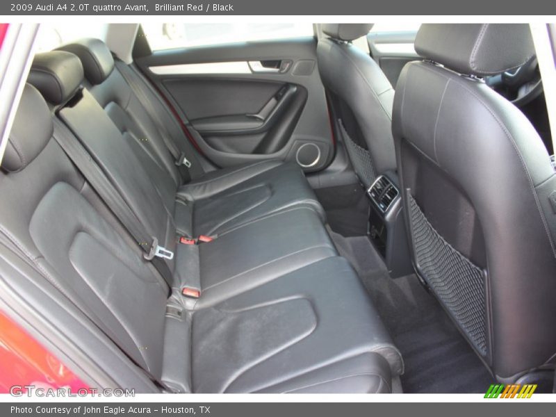 Brilliant Red / Black 2009 Audi A4 2.0T quattro Avant