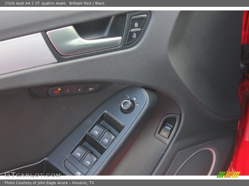 Brilliant Red / Black 2009 Audi A4 2.0T quattro Avant