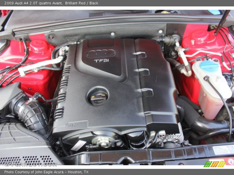  2009 A4 2.0T quattro Avant Engine - 2.0 Liter FSI Turbocharged DOHC 16-Valve VVT 4 Cylinder