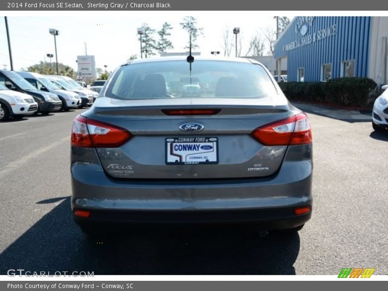 Sterling Gray / Charcoal Black 2014 Ford Focus SE Sedan