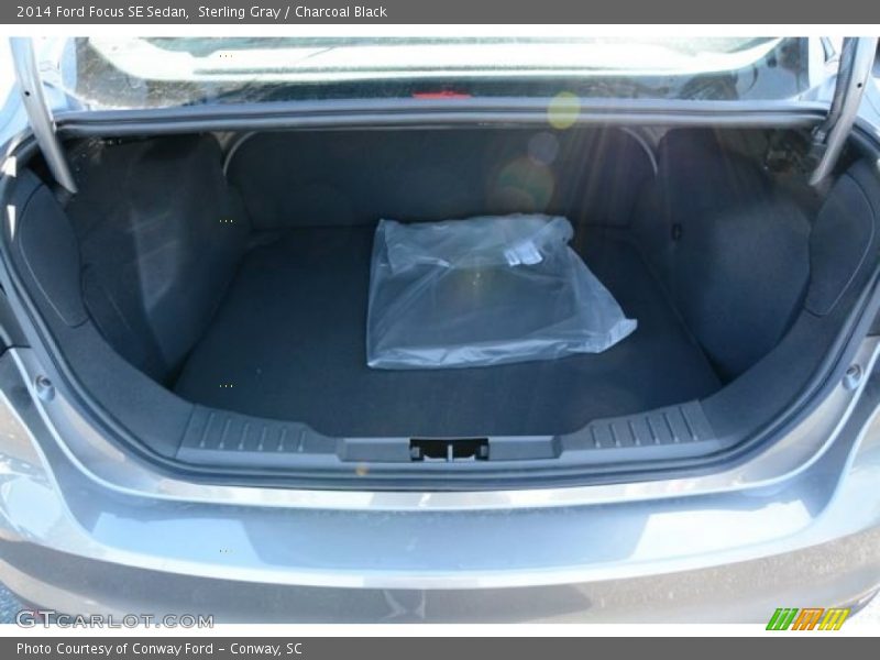Sterling Gray / Charcoal Black 2014 Ford Focus SE Sedan