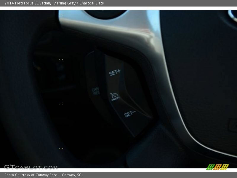 Sterling Gray / Charcoal Black 2014 Ford Focus SE Sedan