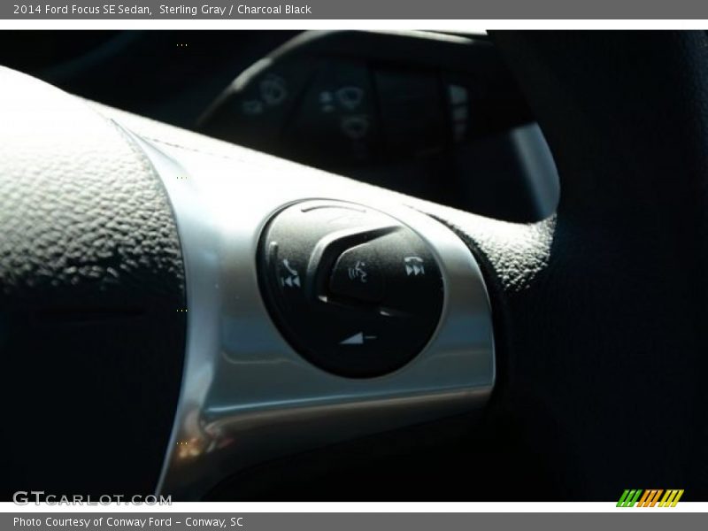 Sterling Gray / Charcoal Black 2014 Ford Focus SE Sedan