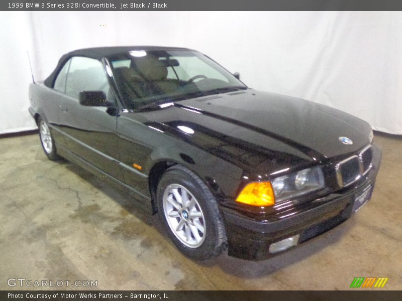 Jet Black / Black 1999 BMW 3 Series 328i Convertible